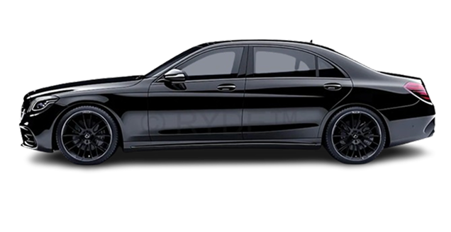 Mercedes S-Class luxury sedan for executive airport transfers in Gig Harbor, WA